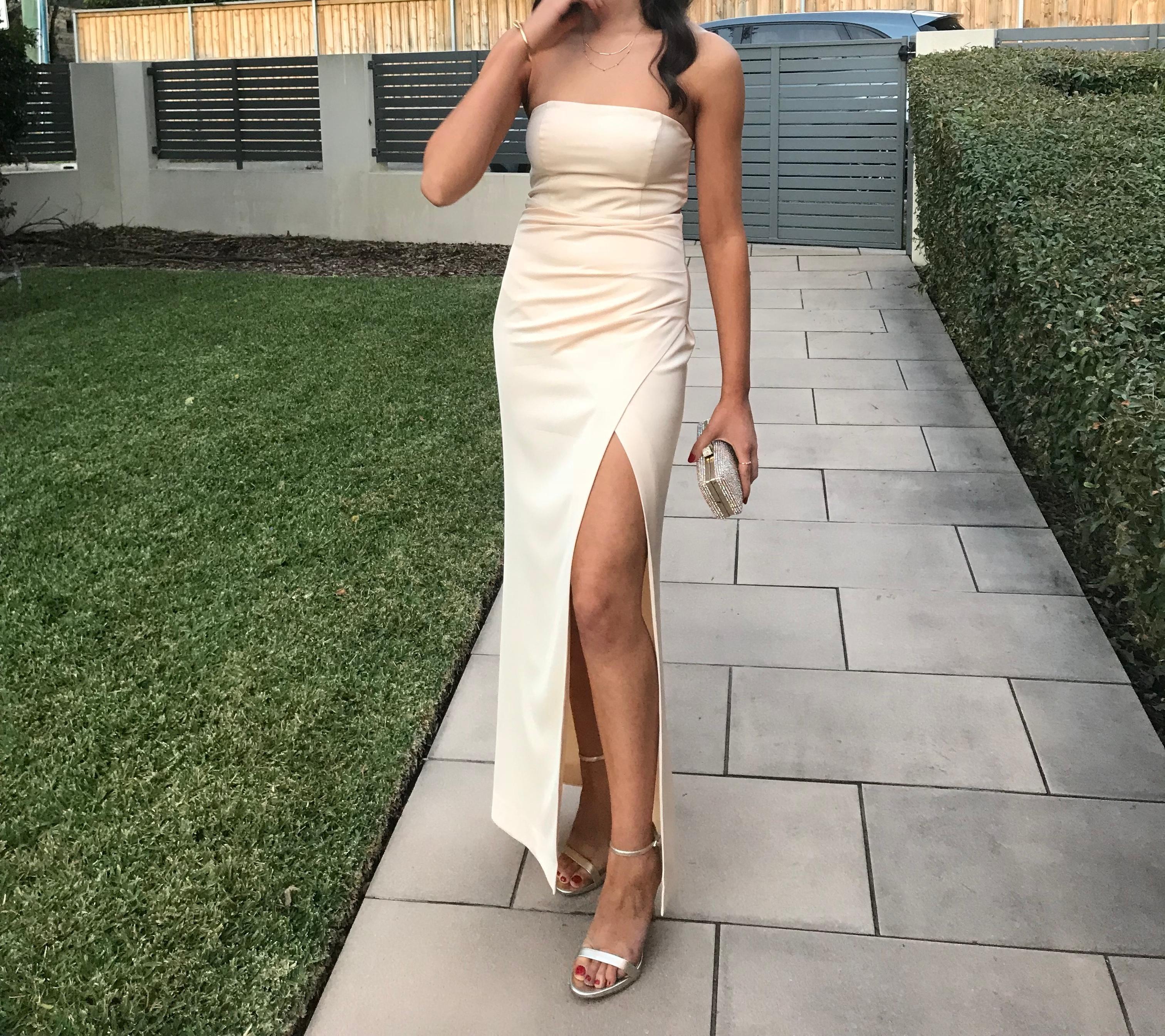 NBD, Ivory Formal Dress  size S - Image 3