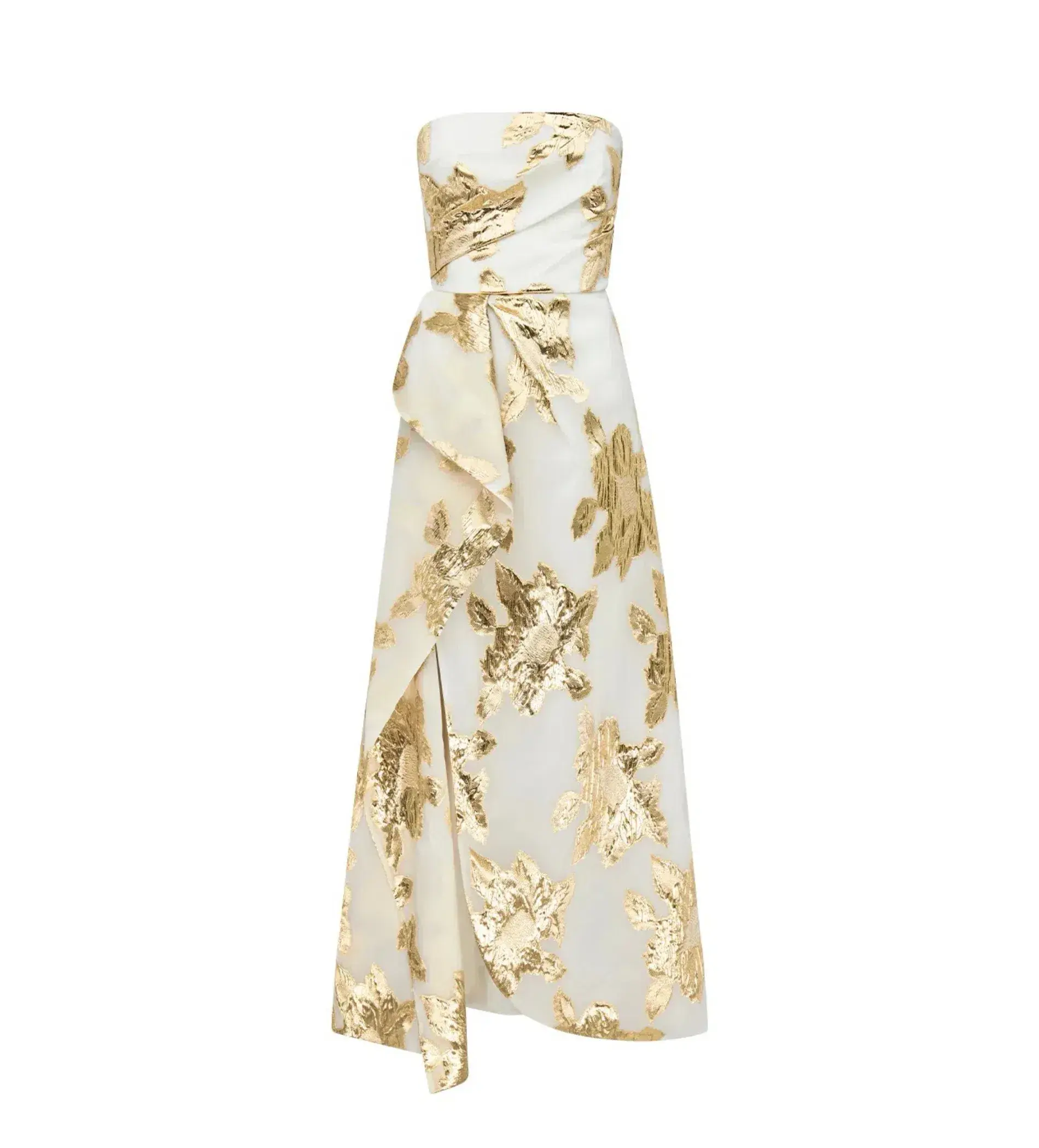 Manning Cartell Paved With Gold Gown White/Ivory Size 8 - Image 5