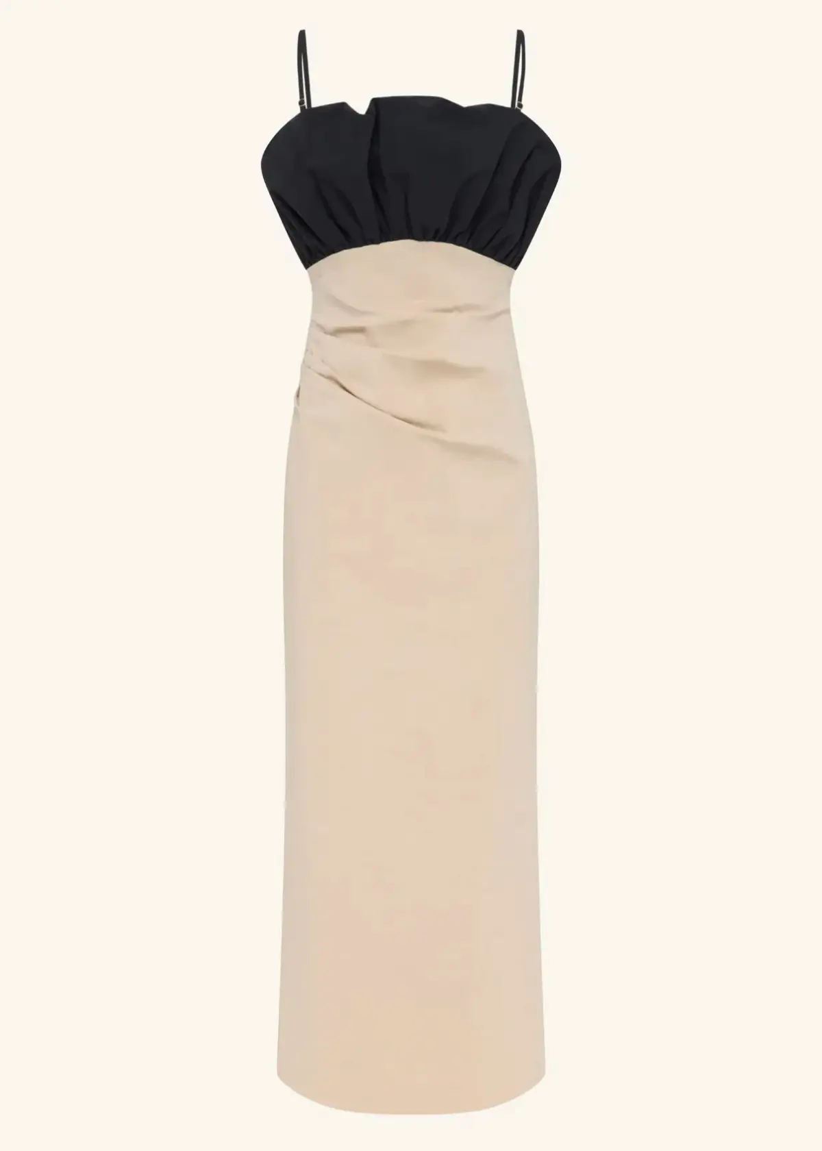 Shona Joy Campbell Bubble Bodice Midi Dress - Oat Milk size 10 - Image 7