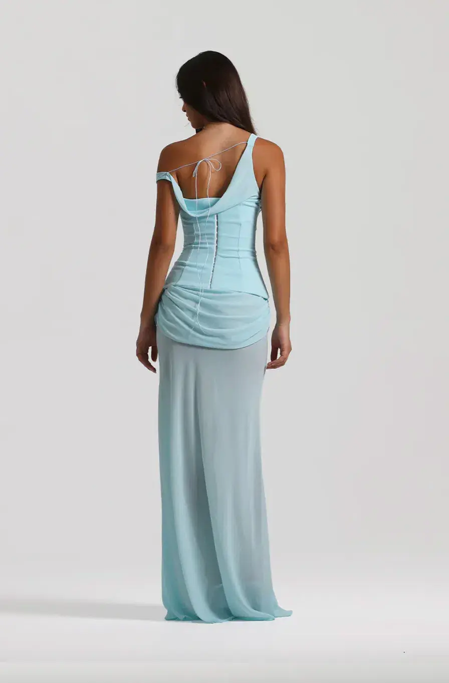 Natalie rolt, Cadence Gown, baby blue, size 8  - Image 3