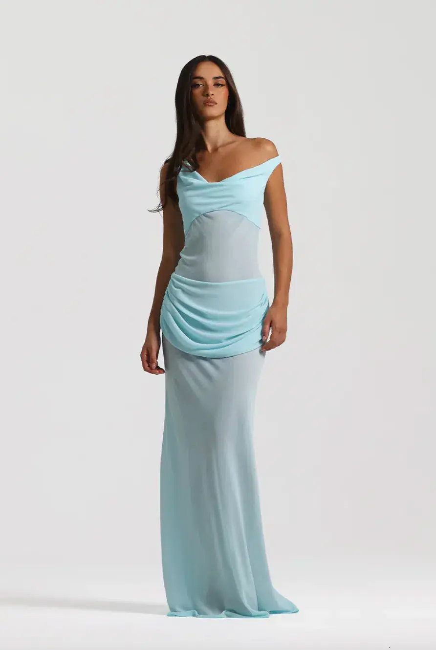 Natalie rolt, Cadence Gown, baby blue, size 8  - Image 4