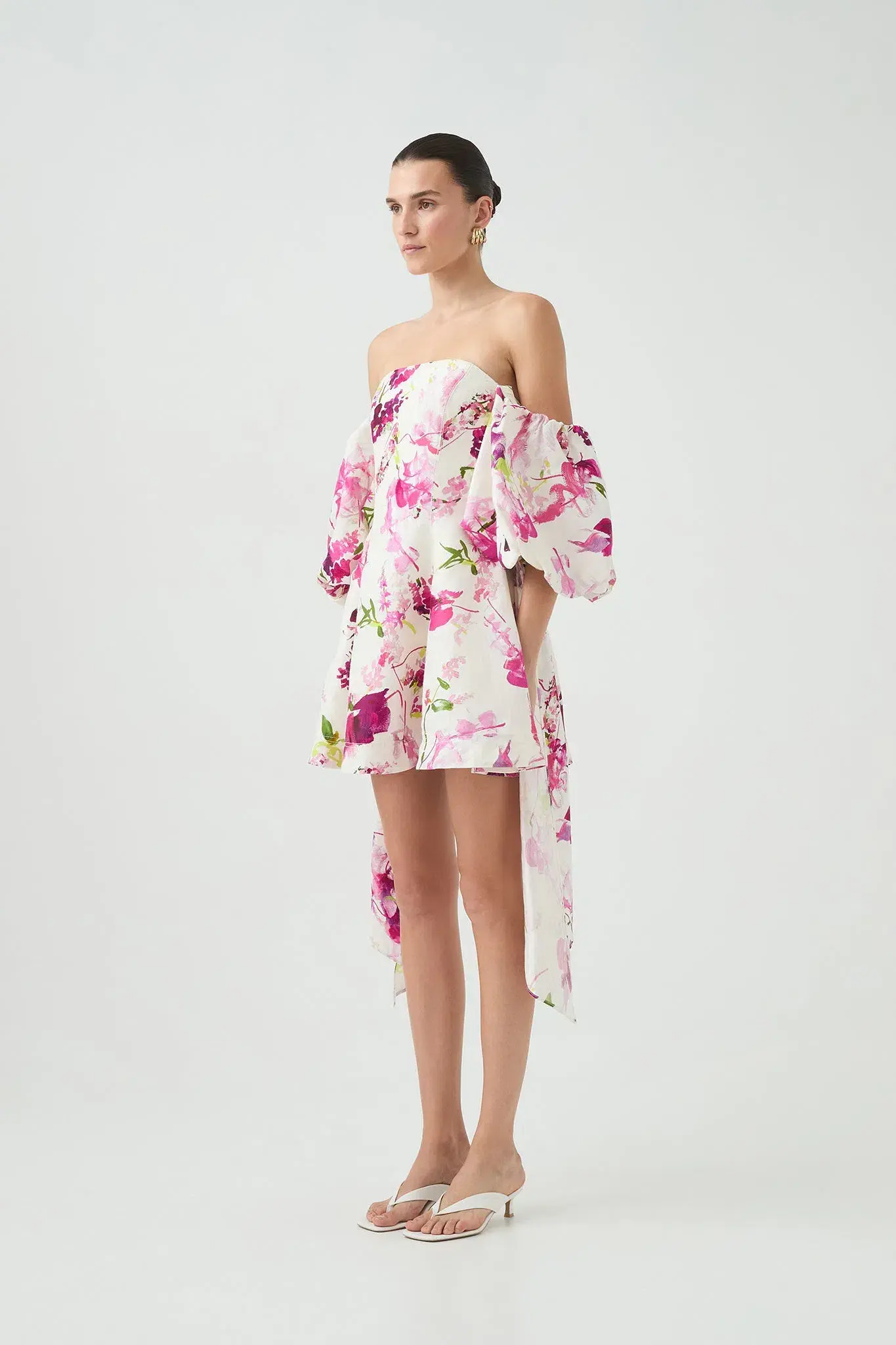 Aje Incarnation Mini Dress Fresh Flora Size AU 6 - Image 1