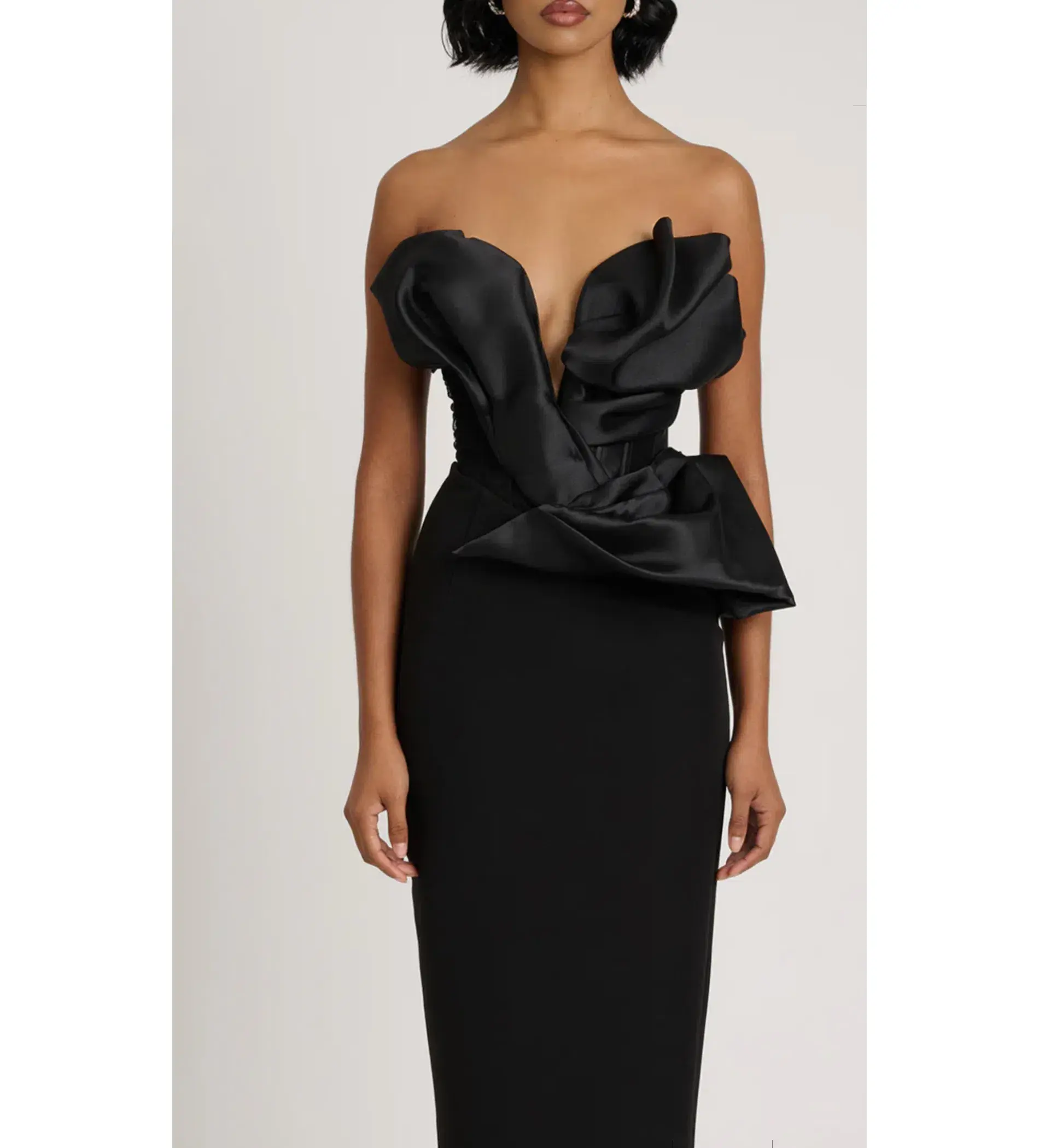 Eliya The Label Auri Gown Black Size 12 - Image 2
