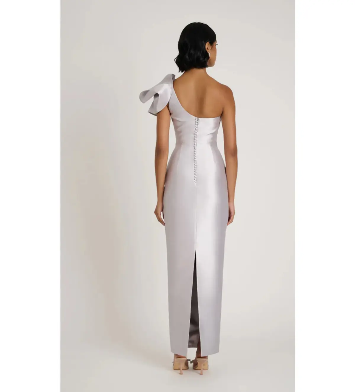 Eliya The Label Ashton Gown Silver Size 12 - Image 5