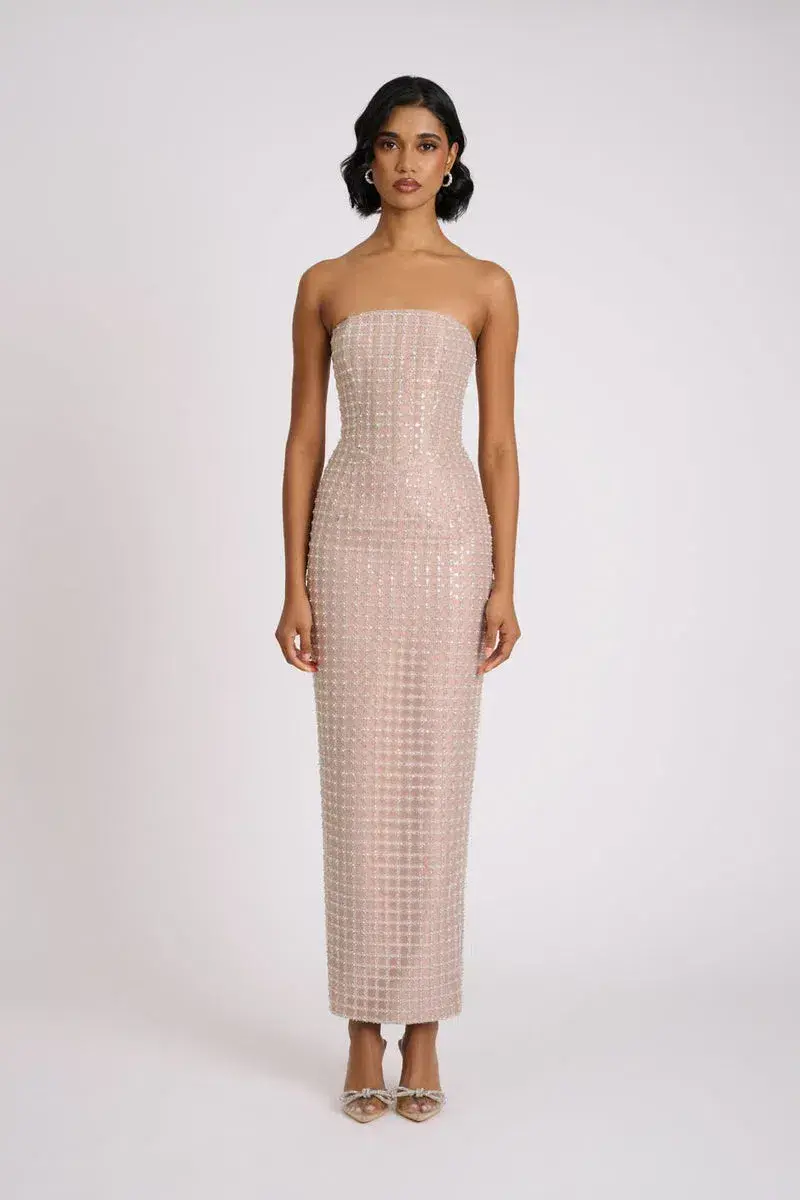 Eliya The Label Peyton Maxi Dress Sequin Size S / AU 8 - Image 1