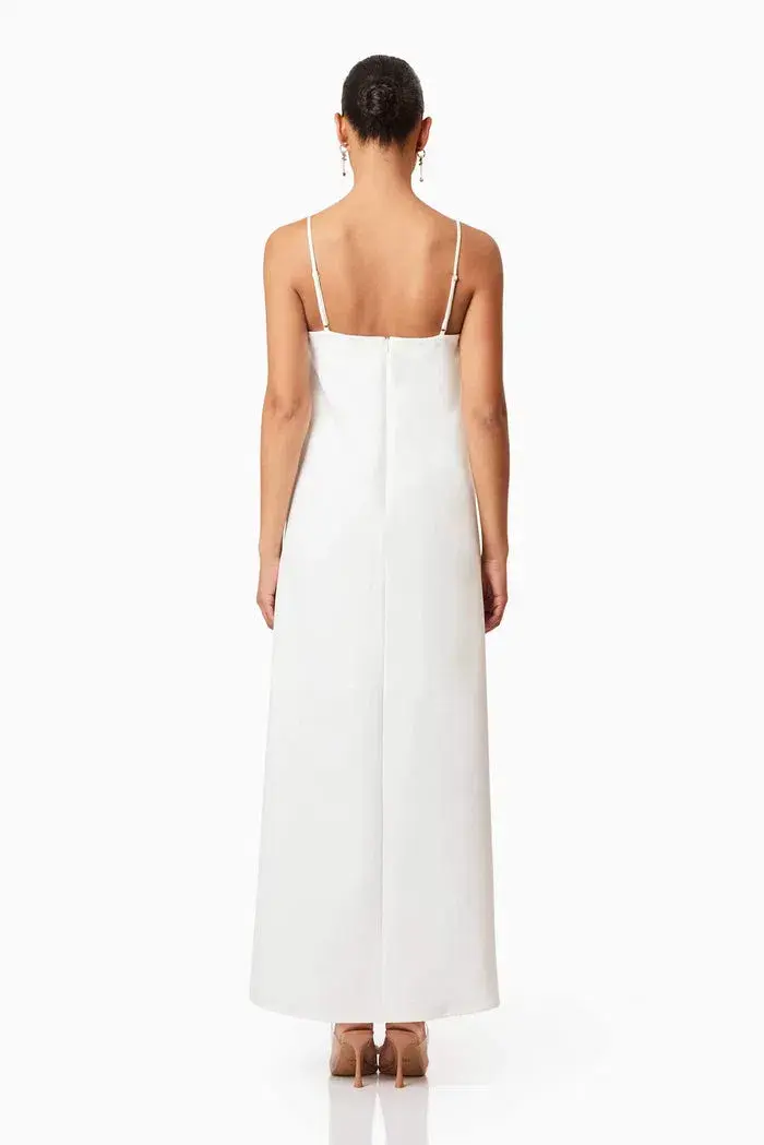 Elliatt  Buttercup Embroidered Maxi Dress White Size XS / AU 6 - Image 4