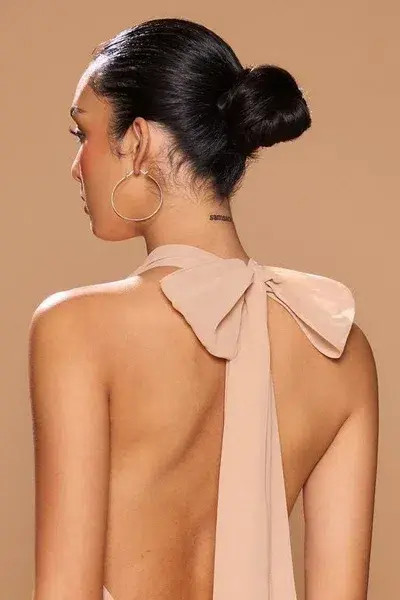 Sonya Moda Sondrio Dress Champagne Gold Size M/Au 10  - Image 2