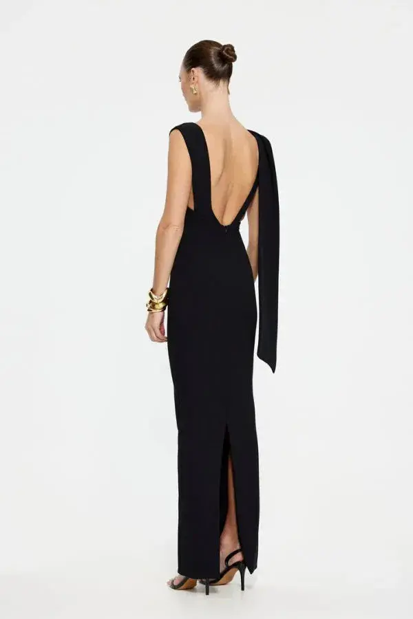 Effie Kats Audrey Gown in Black Size 10 - Image 3