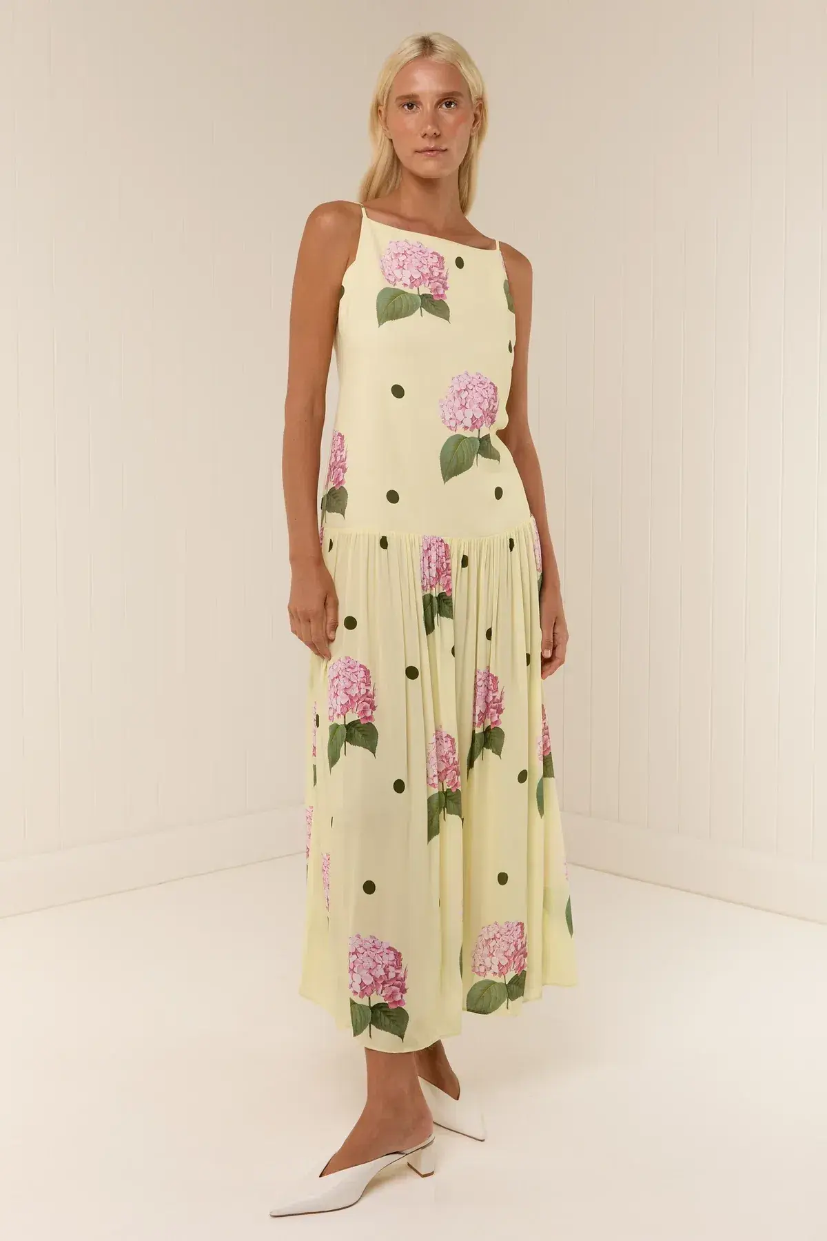 Palm Noosa Dropped Waist Bianca Dress Floral Size 8  - Image 1