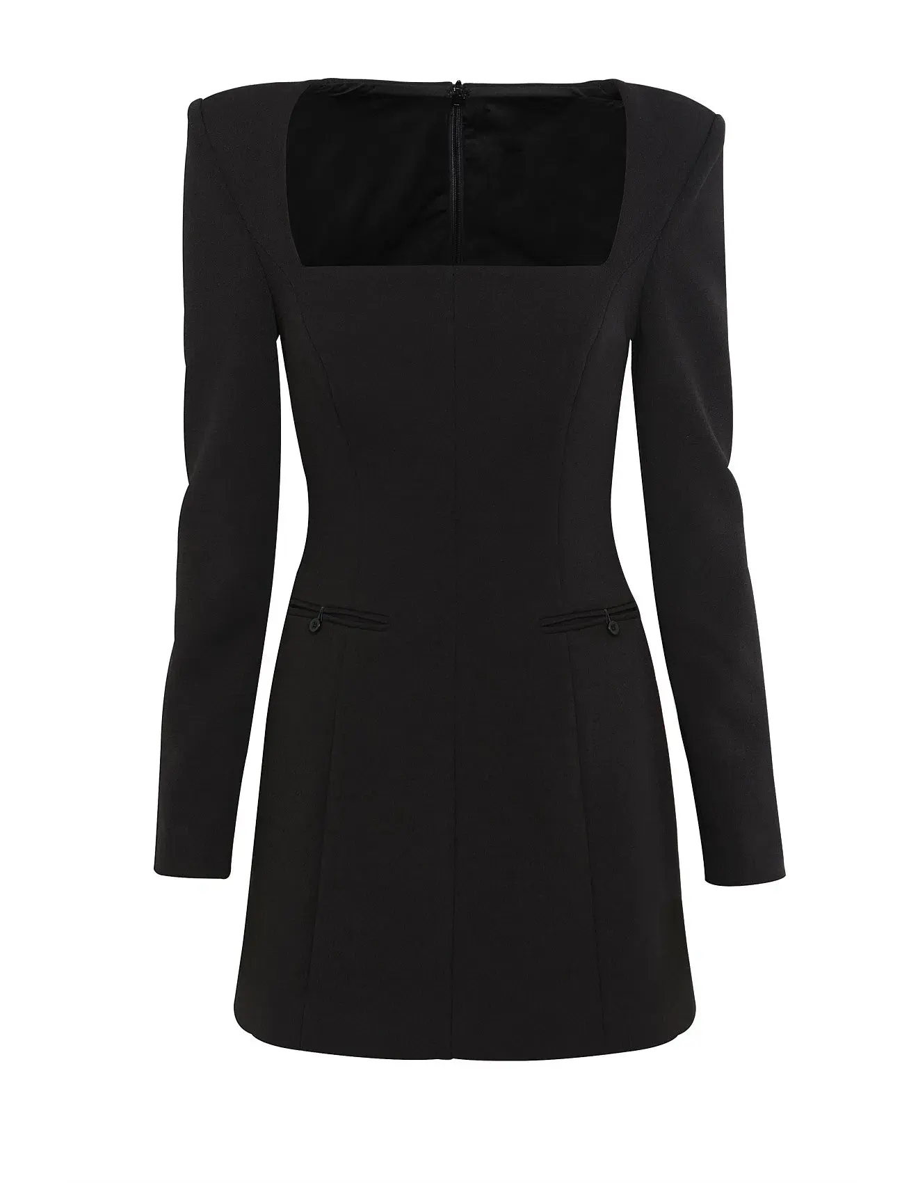Mossman Origin Mini Dress Black Size 8 - Image 5
