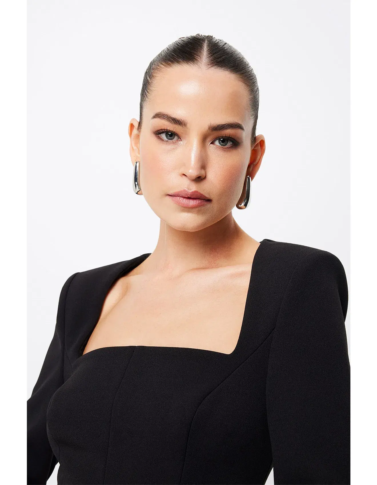 Mossman Origin Mini Dress Black Size 8 - Image 4
