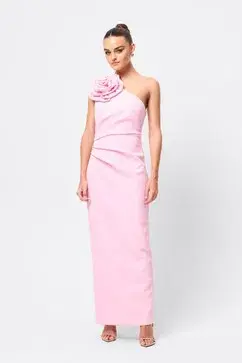 MOSSMAN DREAMSTATE MAXI DRESS / PINK / SIZE 14 - Image 5