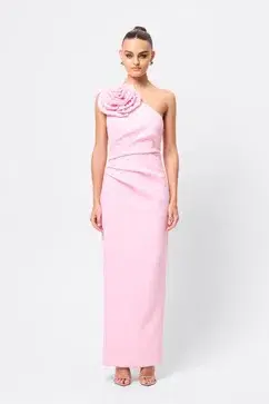 MOSSMAN DREAMSTATE MAXI DRESS / PINK / SIZE 14 - Image 1