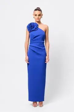 MOSSMAN DREAMSTATE MAXI DRESS / BLUE / SIZE 14 - Image 2
