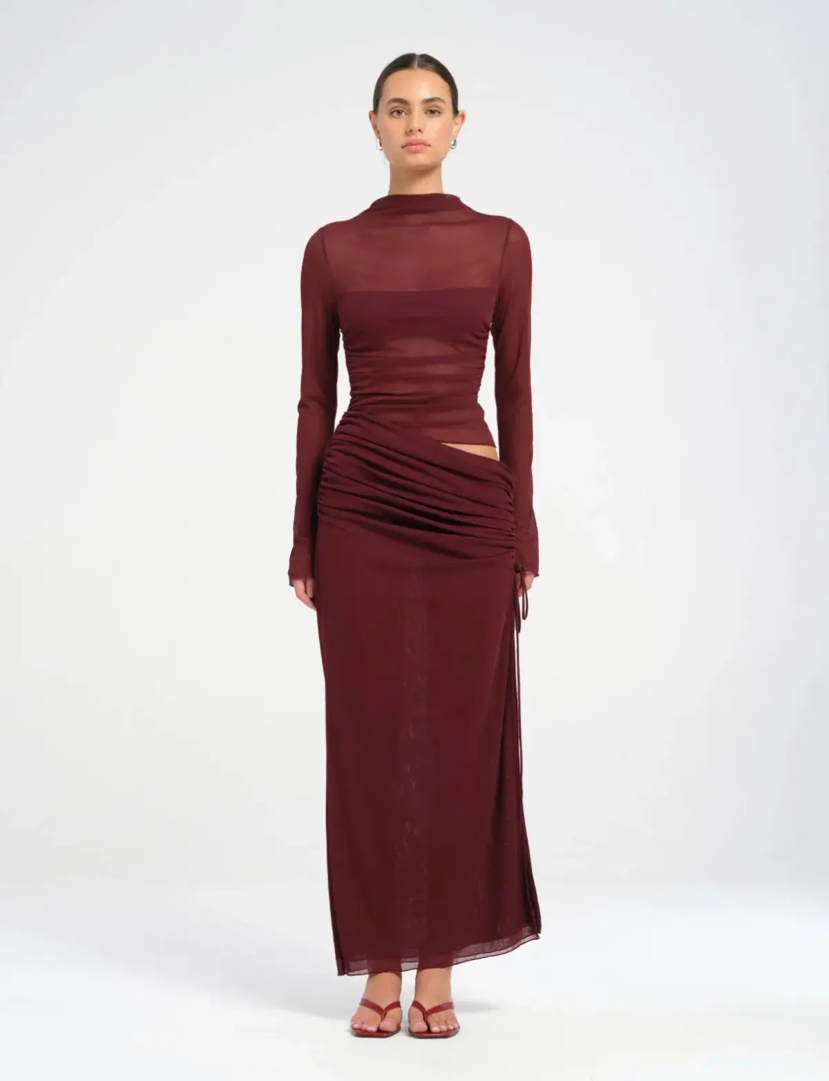 Benni Mable Maxi Dress Plum Size 6 - Image 1