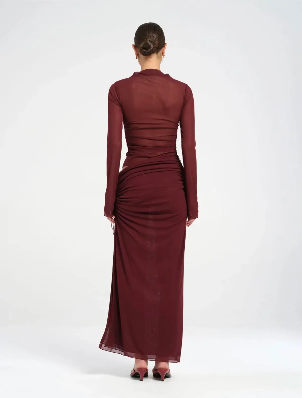 Benni Mable Maxi Dress Plum Size 6 - Image 2