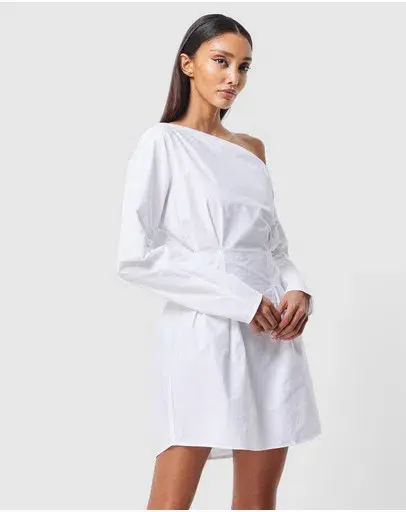 Mossman Homage Mini Dress White Size 12  - Image 4