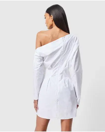 Mossman Homage Mini Dress White Size 12  - Image 3