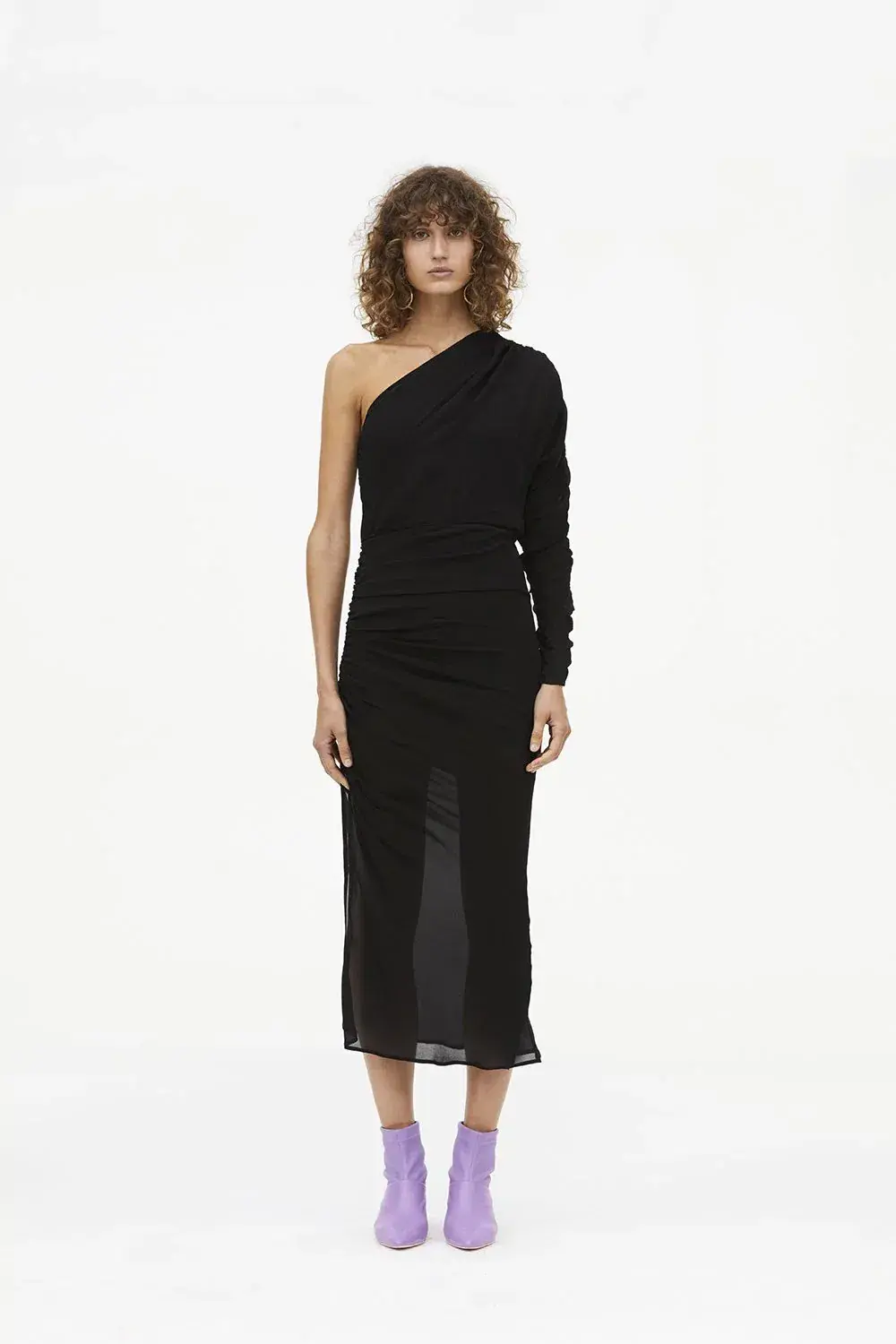 Manning Cartell  Zero Gravity Midi Dress Black Size 4 for rent on The Volte - main image