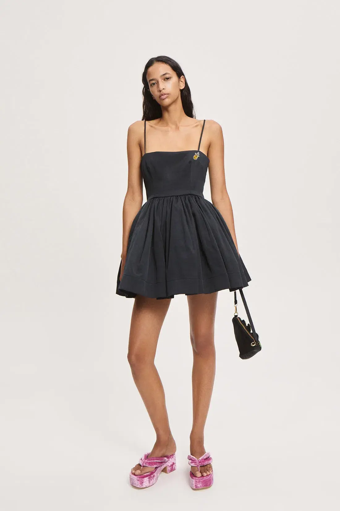 Alemais Ember Mini Dress Black Size 6 - Image 1