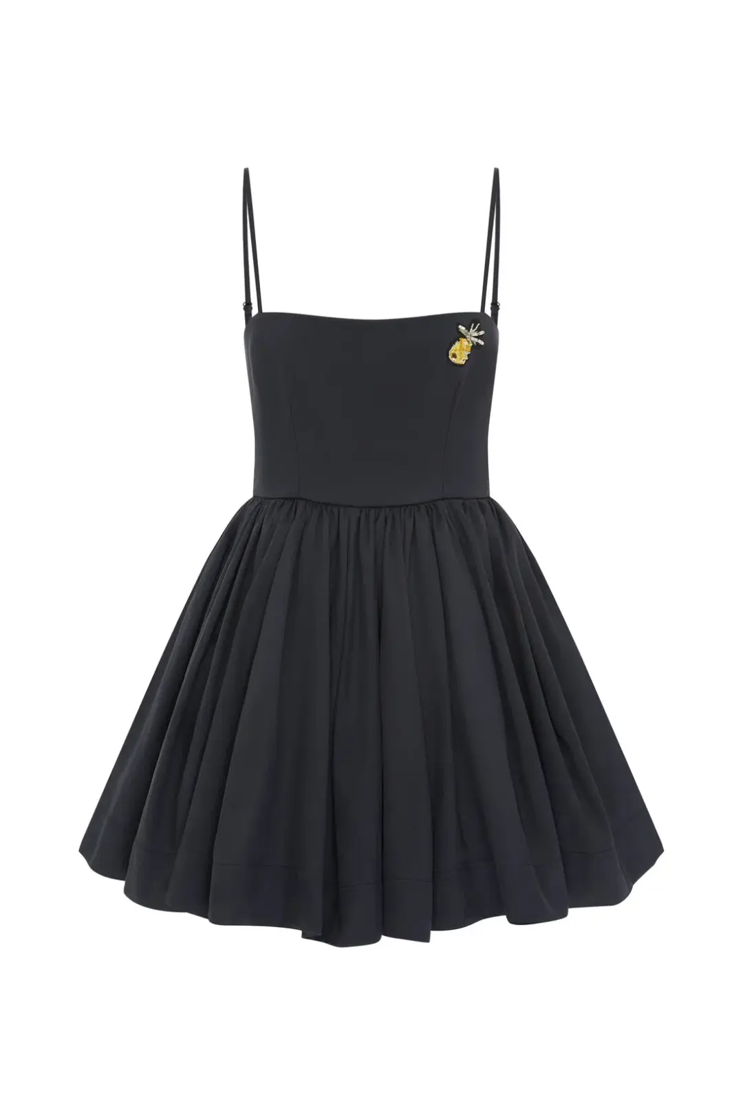 Alemais Ember Mini Dress Black Size 6 for rent on The Volte - main image