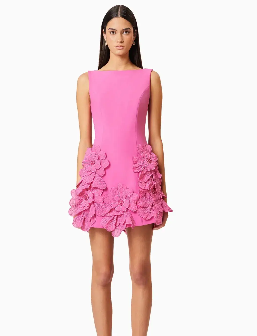 Elliatt Janelle Mini Dress in Pink - Image 1