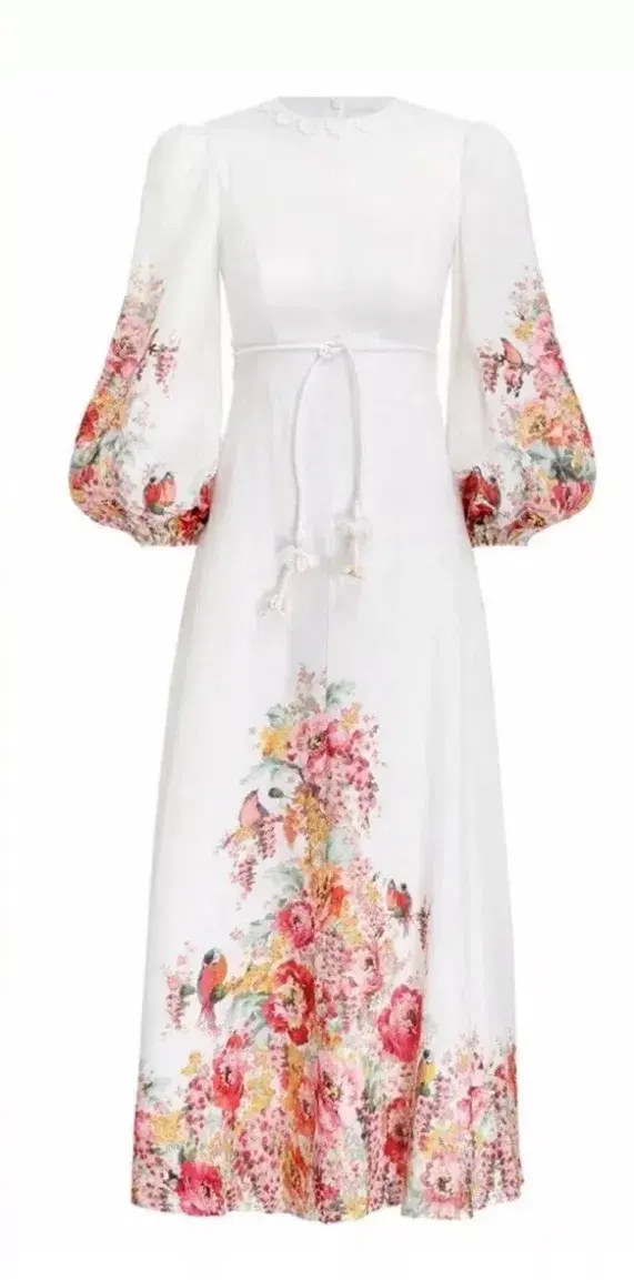 Zimmermann Mae Midi Dress Floral Size 0 / AU6  - Image 1