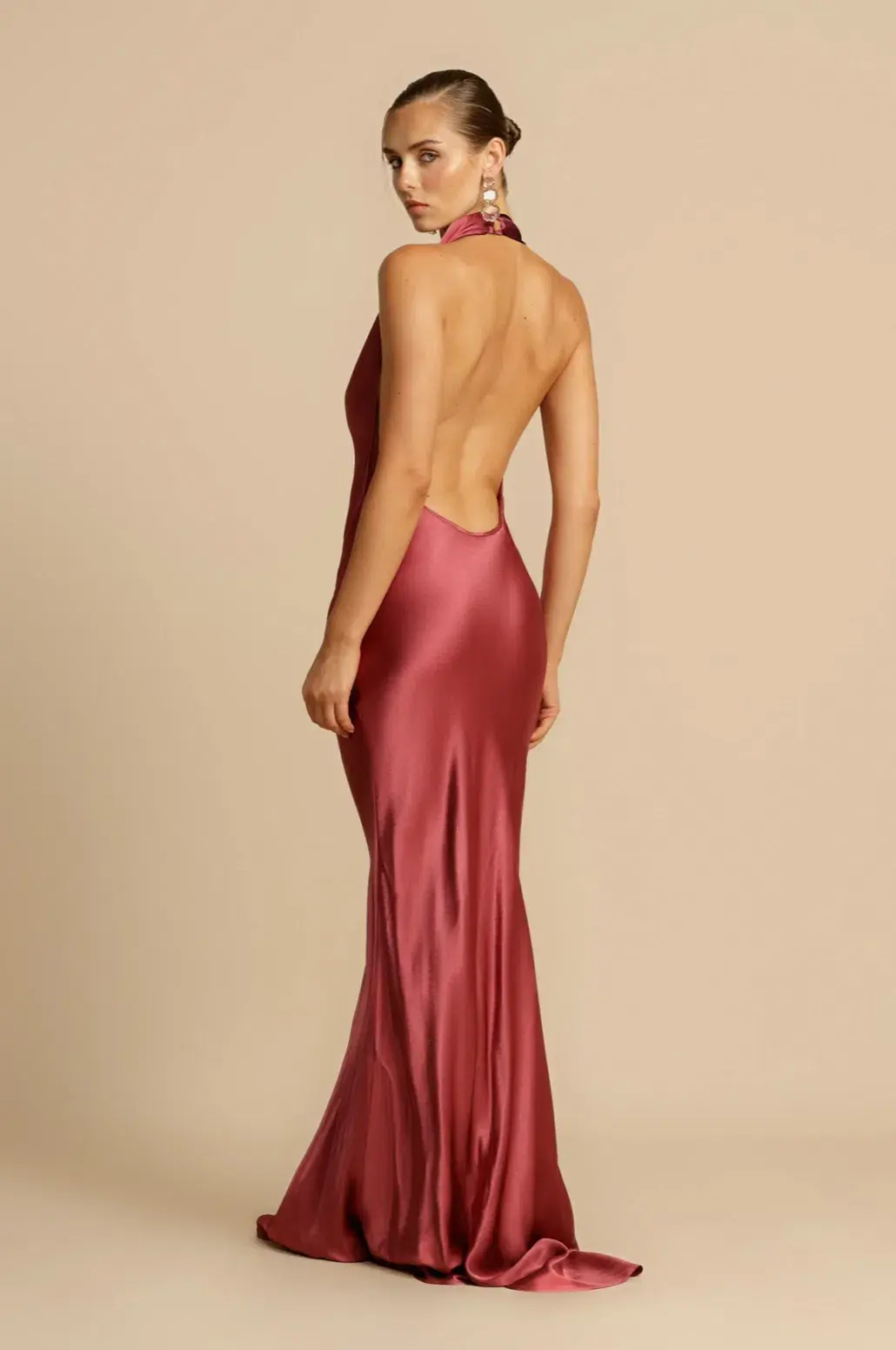 Arcina Ori Gaia Dress Plum Size S/AU 8 - Image 2