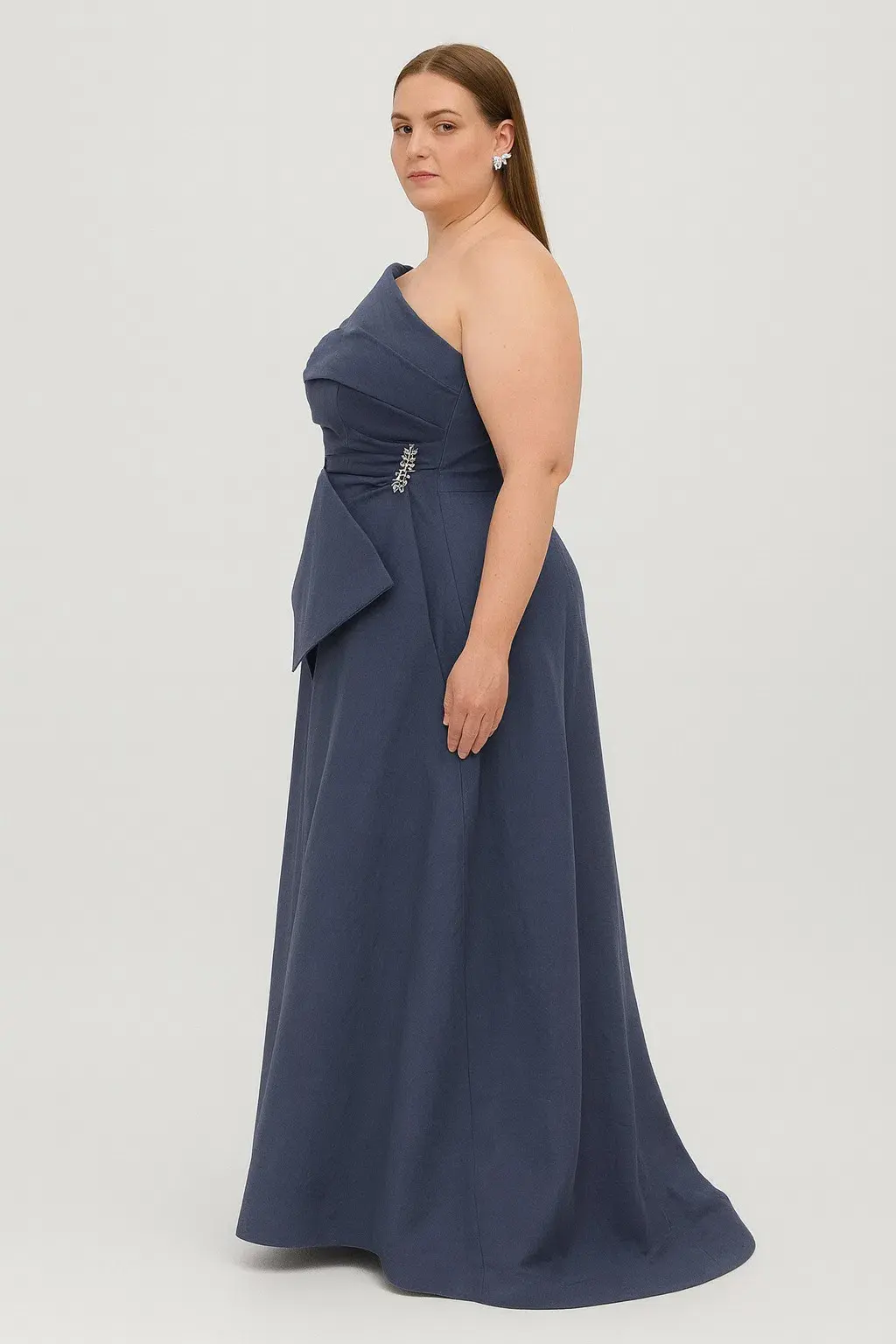 Rachel Gilbert Archer Gown Navy 6/AU18 for rent on The Volte - main image