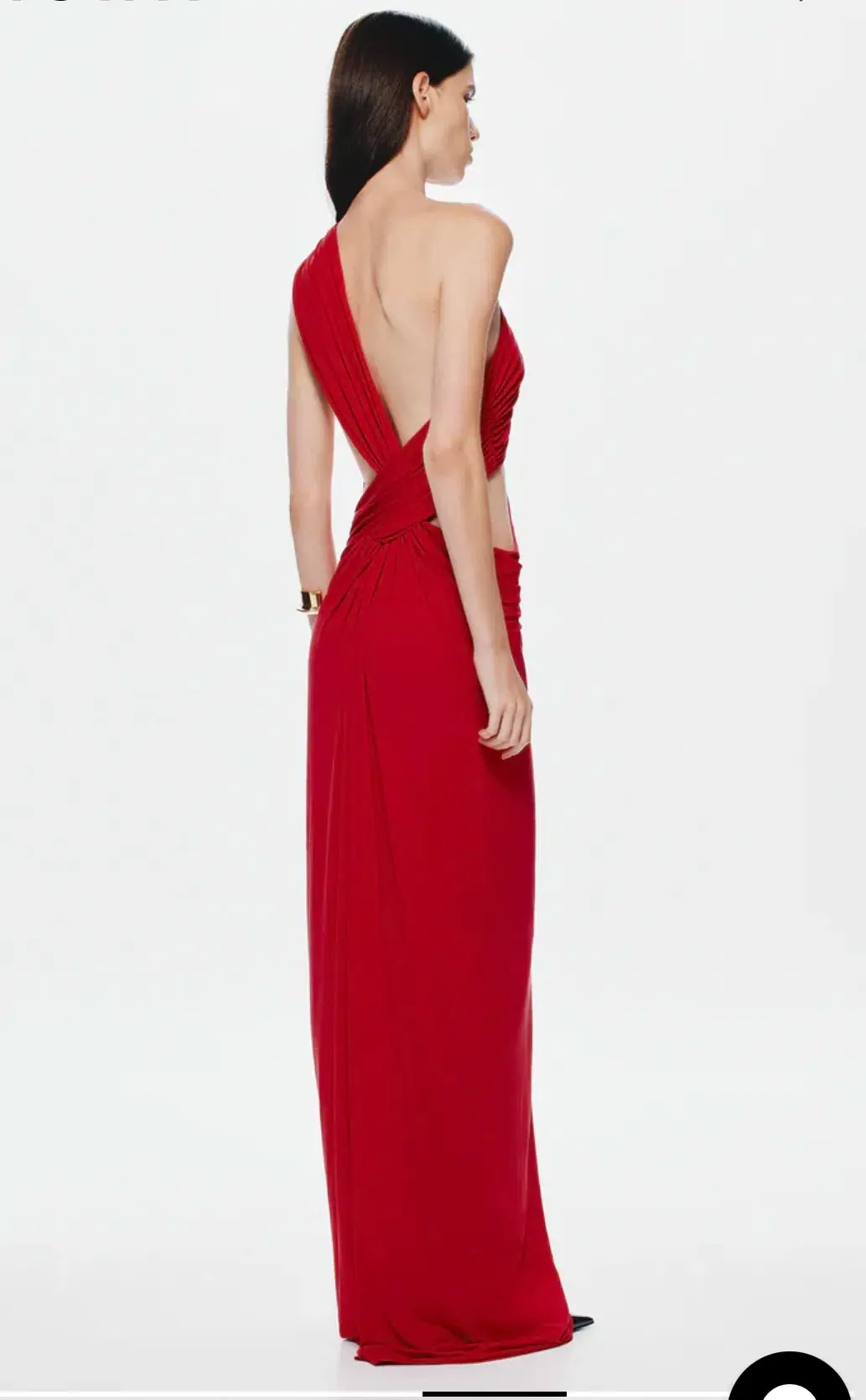 MISHA SOLSTICE CUPRO DRESS SIZE 10 - Image 3