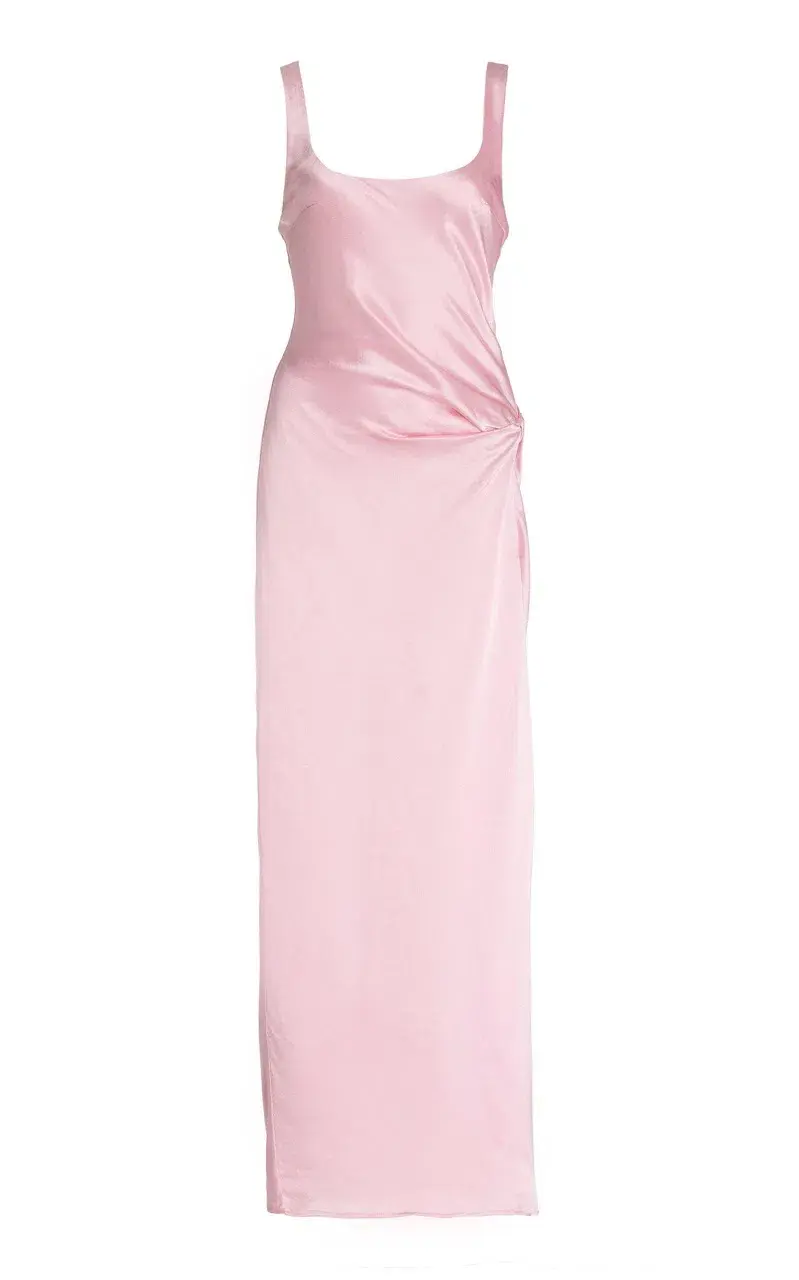 ANNA QUAN Etta Dress Rosa Pink 12 AU - Image 4