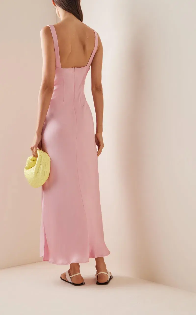 ANNA QUAN Etta Dress Rosa Pink 12 AU - Image 3