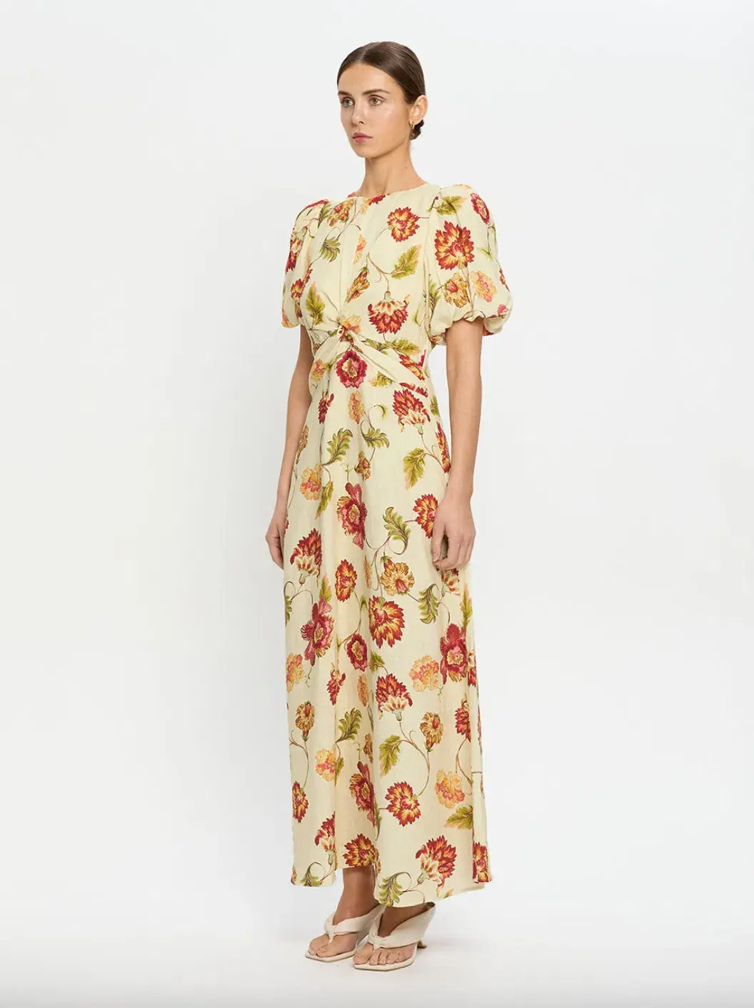 Kivari 'Odessa' floral print maxi dress. Size Au 14 - Image 3