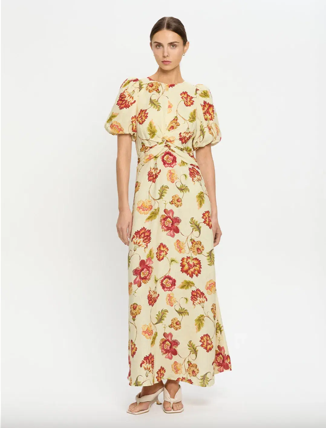 Kivari 'Odessa' floral print maxi dress. Size Au 14 - Image 1