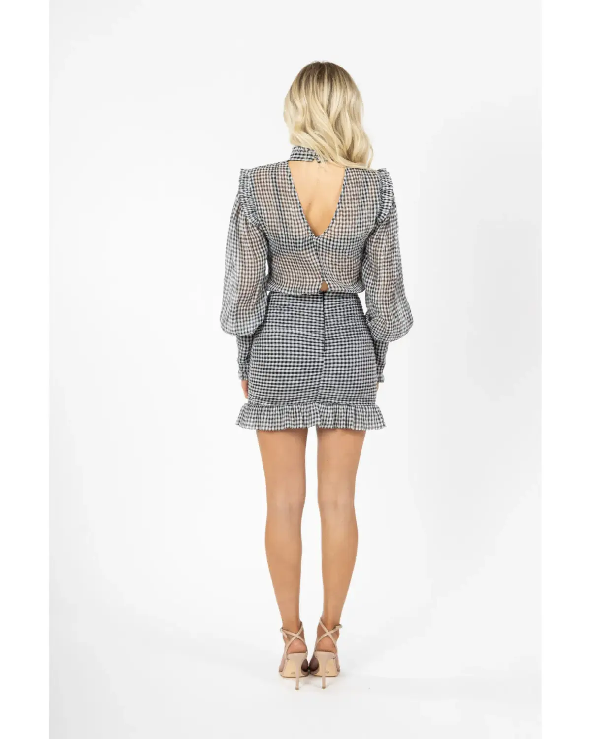 Bec & Bridge Nadine Mini Dress Print Size S / AU 8 - Image 3