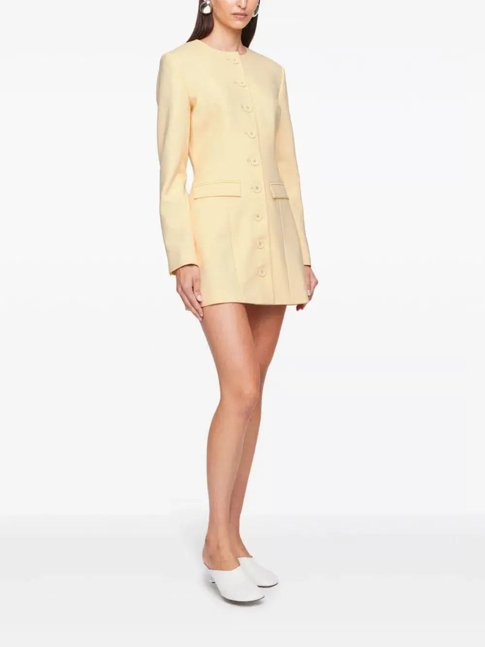 ANNA QUAN Eva Dress Butter Yellow 8 - Image 1