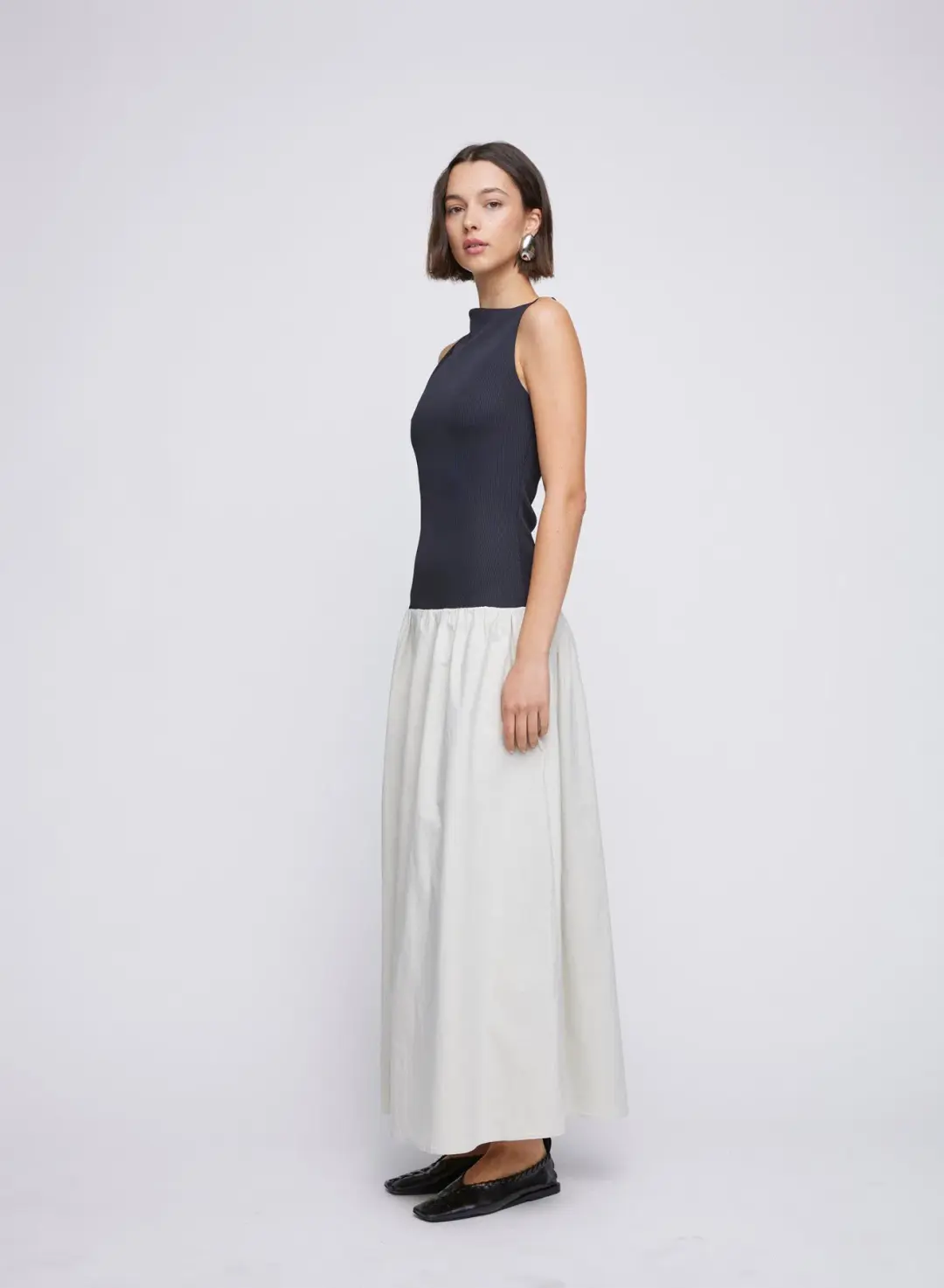 Anna Quan Juliana Maxi Dress  Dove Size AU 6 for rent on The Volte - main image