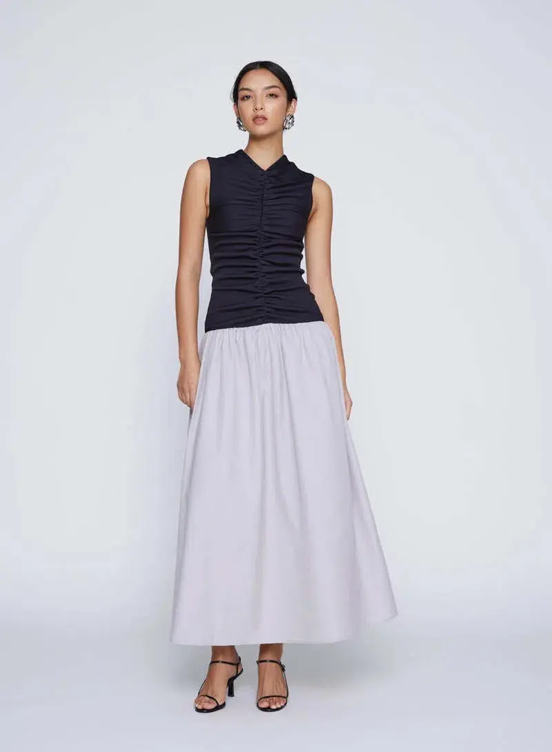 Anna Quan Isla Dress Grey Size 6 - Image 7