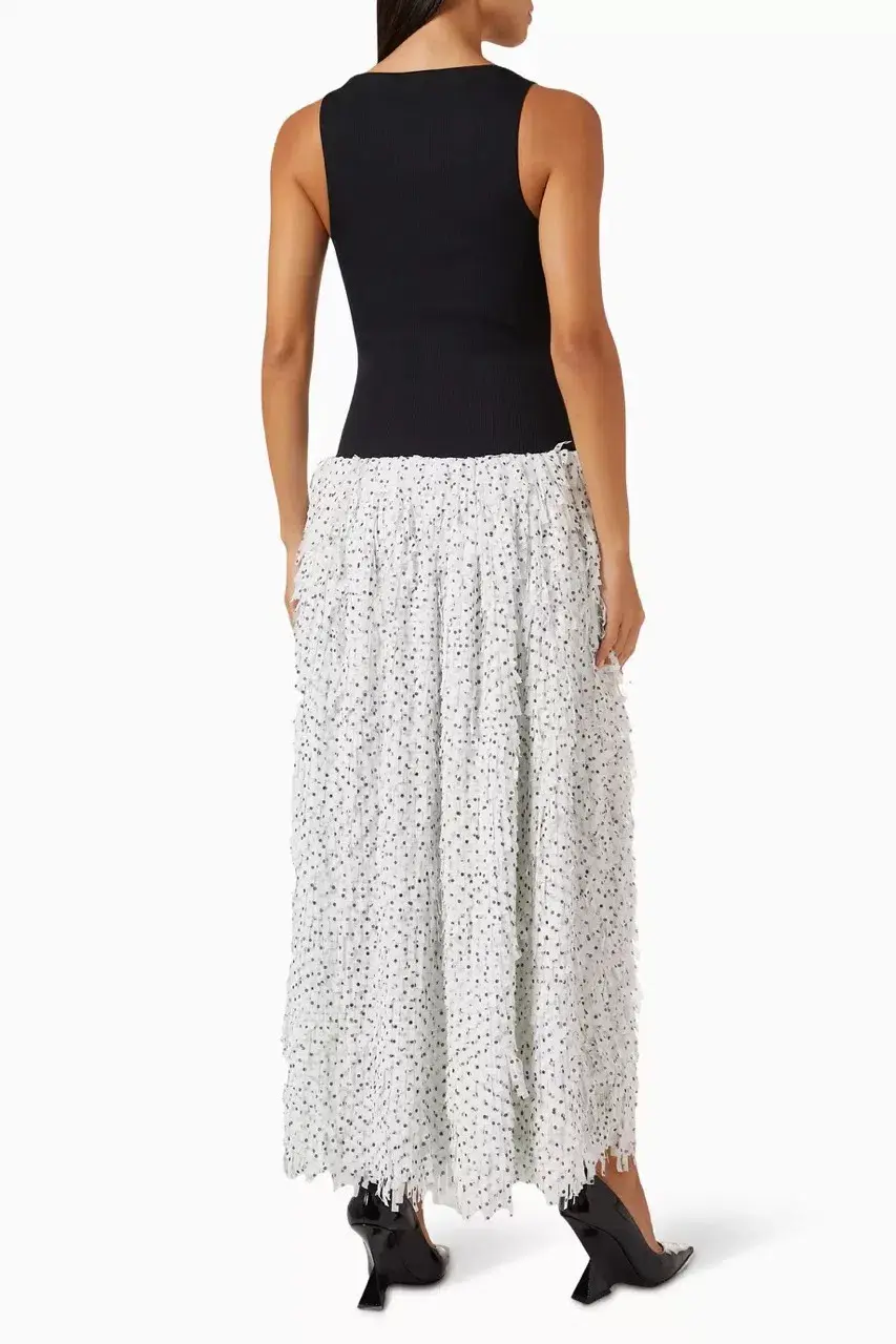 ANNA QUAN Leni Dress Spot Fringe 6 - Image 3