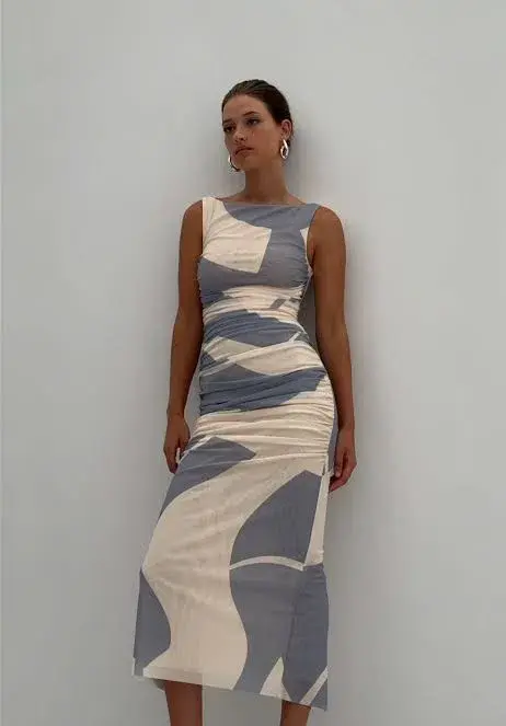Sheike Ocean Breeze Mesh Dress sz12 - Image 2
