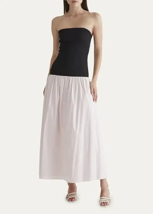ANNA QUAN Amyra Strapless Dress Peony Pink 6 - Image 8