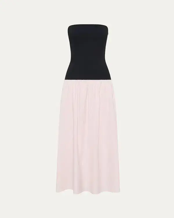 ANNA QUAN Amyra Strapless Dress Peony Pink 6 - Image 5