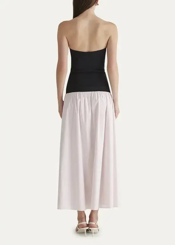 ANNA QUAN Amyra Strapless Dress Peony Pink 6 - Image 7