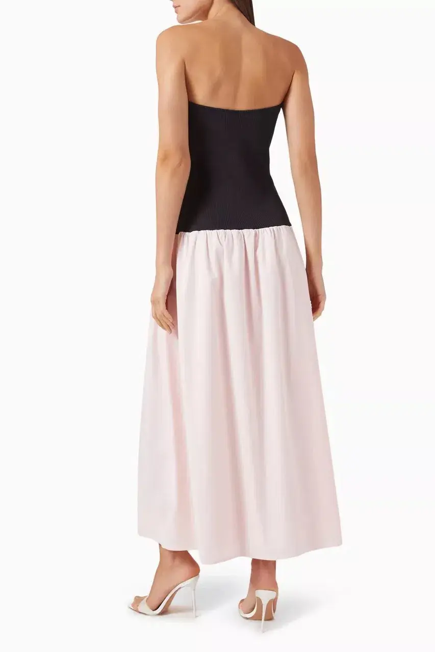 ANNA QUAN Amyra Strapless Dress Peony Pink 6 - Image 4