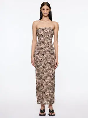 Paris Georgia Audrey Dress Black/Nude Size XS/AU 6 for rent on The Volte - main image
