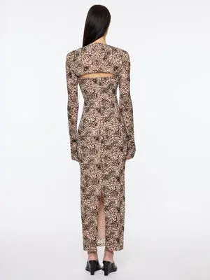 Paris Georgia Audrey Dress Black/Nude Size XS/AU 6 - Image 4