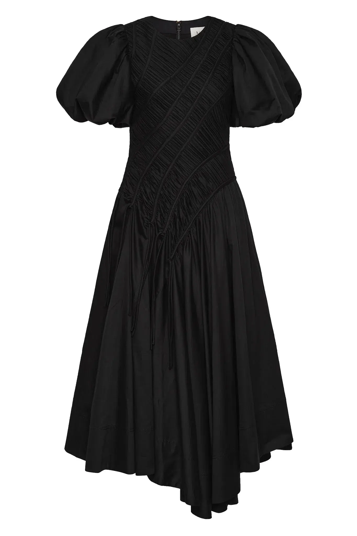 Aje Wisteria Midi Dress Black 14 - Image 4
