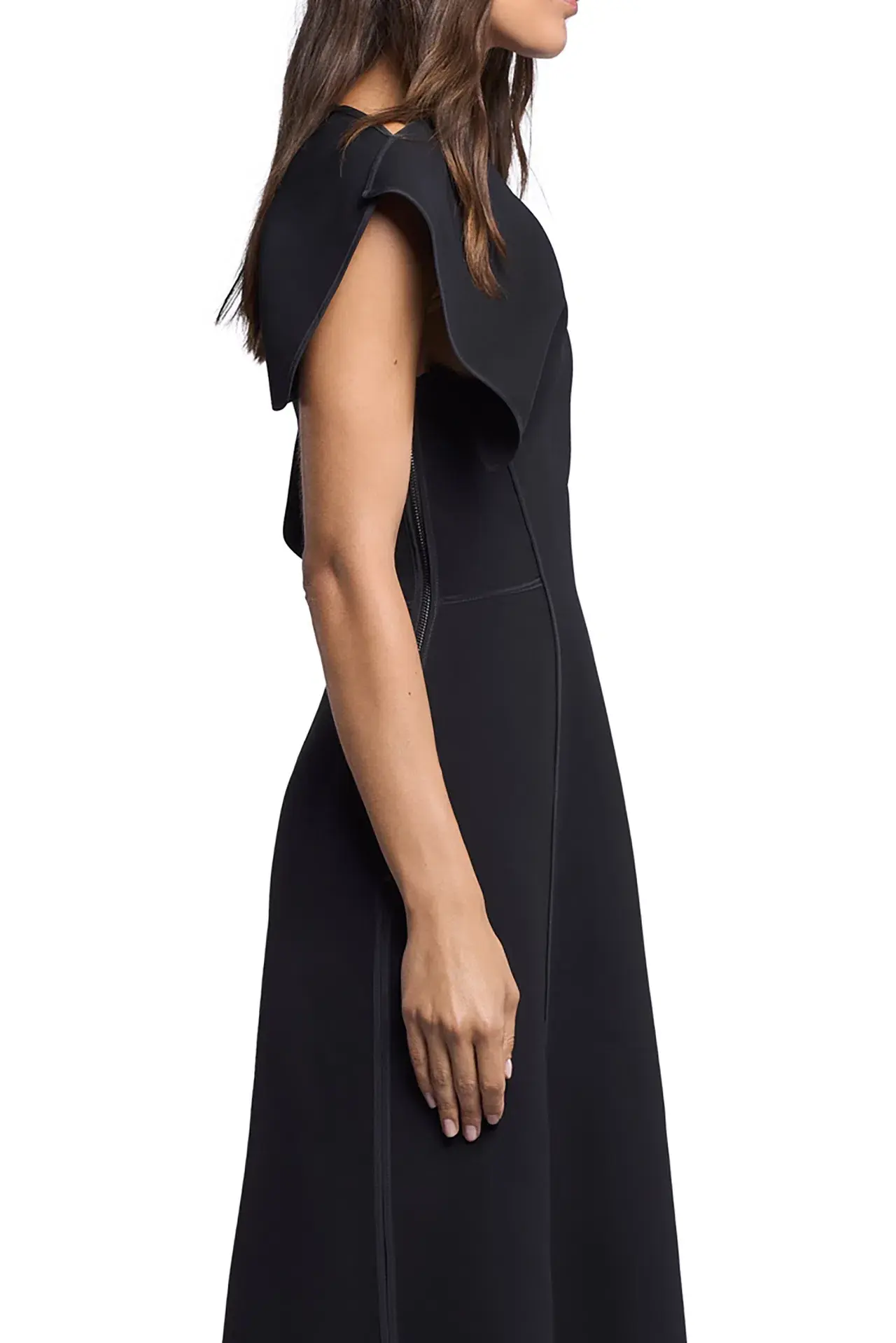 Maticevski Diadem Midi Dress in Black Size AU 14 - Image 2