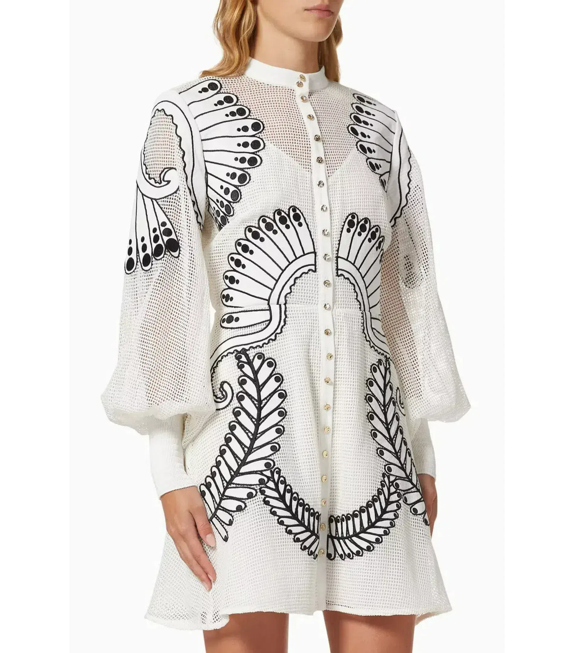 Keepsake the Label Alchemy Long Sleeve Mini Dress Print Size M / AU 10 - Image 3