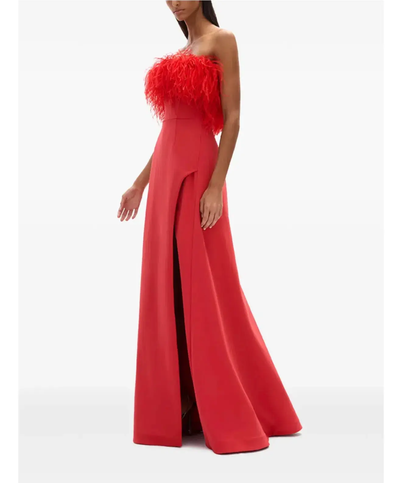 Rachel Gilbert Link Maxi Gown Red Size 1 / AU 8 - Image 2